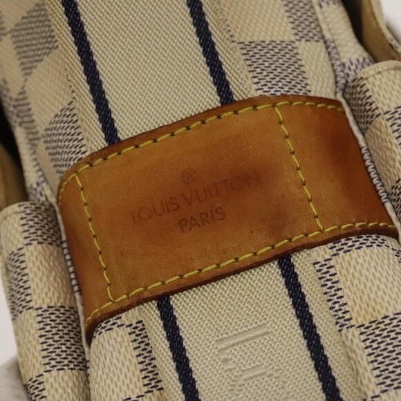 LOUIS VUITTON Damier Azur Naviglio Shoulder Bag N51189 LV Auth 131659 - Picture 12 of 16